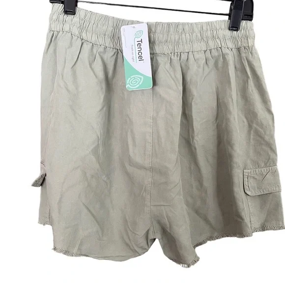 Thread & Supply NWT Tencel Drawstring Shorts Elastic‎ Waist L - Picture 3 of 8